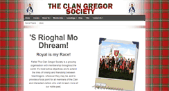 Desktop Screenshot of clangregor.com